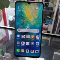 Huawei mate 20 x 128GB dual sim unlocked massive 7.2 inch screen 

In very good condition battery life is very good condition comes with 3 months warranty from our phone shop in harrow comes with USB cable only