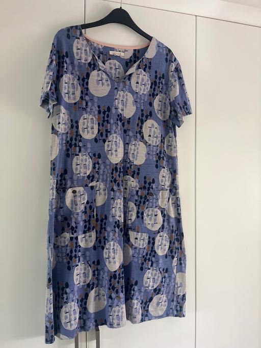 Buy & Sell South East London Kidbrooke - South East London - Photos for Blue short sleeve dress with front pockets