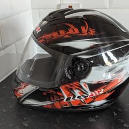 LS2 FULL FACE HELMET, SIZE SMALL, MODEL "FF351.4 - WOLF"

EXCELLENT CONDITION WORN ONCE

* Collection only