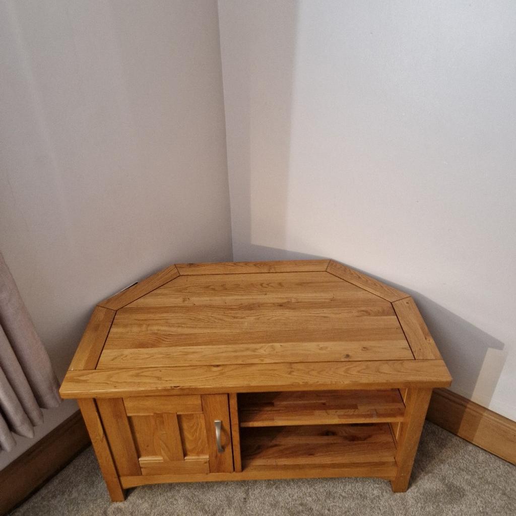 real oak lively TV stand