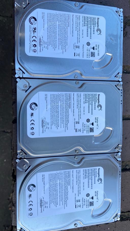 Buy & Sell West Midlands Birmingham - Photos for Hard drive 500gb Seagate 10 pound each