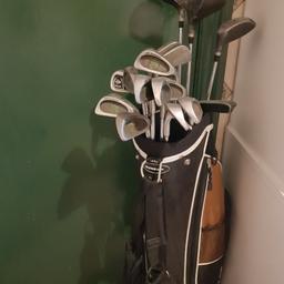 16 Golf clubs and bag
Collection only from Huthwaite 
Sorry can't post
