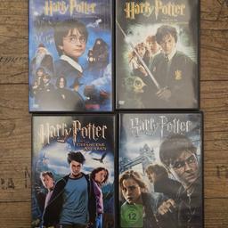 Vier Harry Potter DVDs
Der Stein der Weisen
Die Kammer des Schreckens
Der Gefangene von Askaban
Die Heiligtümer des Todes Teil 1

Versand möglich, 5,60€