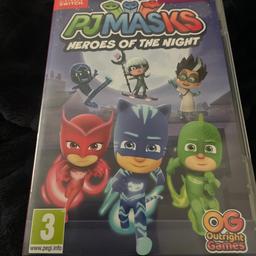 Nintendo Switch PJ Masks Heroes of the night Game. Good condition hardly used 
Cash only Collection B20