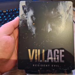 Verkaufe hier ein Resident Evil 8 Village  Steelbook. ohne Spiel.

nur das Steelbook für Sammler  
Versand nur Versichert 7€