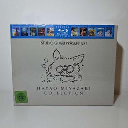 Verkaufe hier die Special Edition der Hayao Miyazaki Collection auf BluRay. Es handelt sich um unbenutzte und noch versiegelte Neuware. Kein Tausch! Abholung oder Versand möglich.


Die Collection umfasst folgende Anime Filme:

- Nausicaä - Aus dem Tal der Wind (1984)

- Das Schloss im Himmel (1986)

- Mein Nachbar Totoro (1988)

- Kikis kleiner Lieferservice (1989)

- Porco Rosso (1992)

- Prinzessin Mononoke (1997)

- Chihiros Reise ins Zauberland (2001)

- Das wandelnde Schloss (2004)

- Ponyo - Das große Abenteuer am Meer (2008)

- Wie der Wind sich hebt (2013)