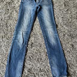 For all 7 mankind Jeans - dunkelblau mit Used - straight lay