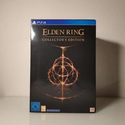 Verkaufe hier die Collector's Edition von Elden Ring für die Playstation 4. Es handelt sich um unbenutzte und noch versiegelte Neuware. Kein Tausch! Abholung oder Versand möglich.