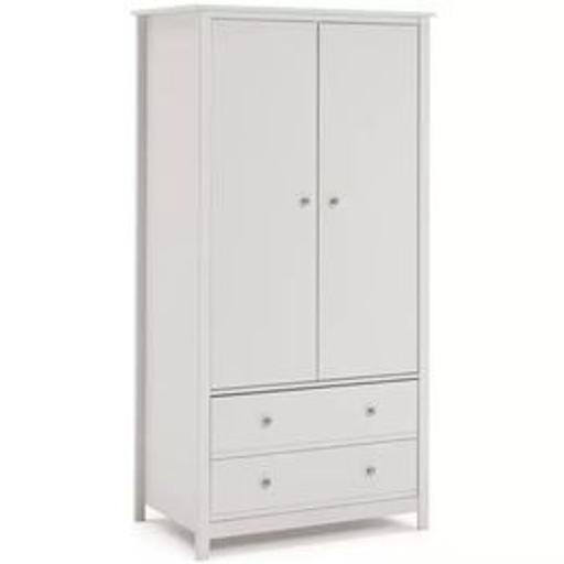 Buy & Sell West Yorkshire Bradford - Photos for ExDisplay Habitat Brooklyn 2Dr 2Drw Wardrobe