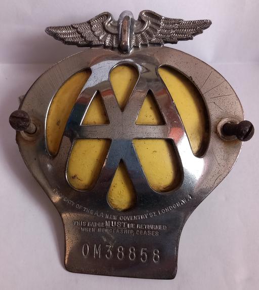 Vehicles Merseyside Saint Helens - Photos for Vintage AA automobile association badge