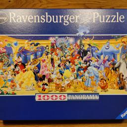 Verkaufe dieses Disney Puzzle von Ravensburger mit 1000 Teilen. Puzzle wurde 1x gelegt.

Kein Versand.
