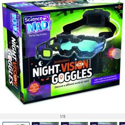 Brand new sealed Night Vision goggles for science mad kids. Collection bd2