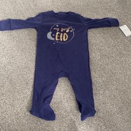 3/6 months my first Eid baby grow 
New with tag