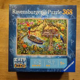 Verkaufe dieses Exit Puzzle Kids von Ravensburger, Puzzle legen, Rätsel lösen :)

kein Versand