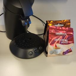 Philips Senseo Kaffeepadmaschine
inkl. 2 Pack Lavazza Kaffee