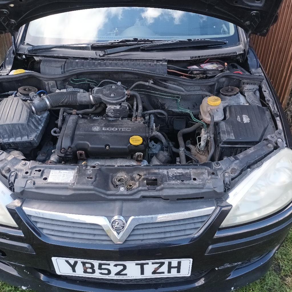 Vauxhall corsa guaranteed 39875 miles ..MOT DEC 24 low millage . Service stamped every year upto 2022. Well looked after . Bit of lacquer peel. Sony head unit. 6x9 speakers. Excellent on fuel. £800.00 no stupid offers due to low mileage and service history.