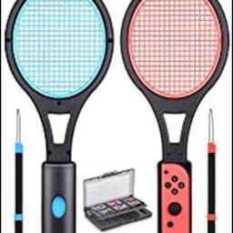 Mario Tennis Racket 
 
Mario Tennis Racket - Tendak Tennis Racket for Nintendo Switch Joy-Con Mario 12

opened but not used