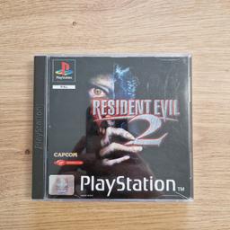Verkaufe ein neuwertiges Resident Evil 2. KEINE Kratzer auf den Disk und keine Knicke auf dem Heft.

Versand möglich.