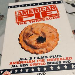 American pie box set good condition 
Collection or will send through Evri tracking service