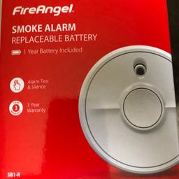 Fireangel SB1-R replaceable battery
Smoke Alarm. Brand new. Expires June 2032. Cash on collection from Bradford. West Yorkshire. BD13 2GD. 