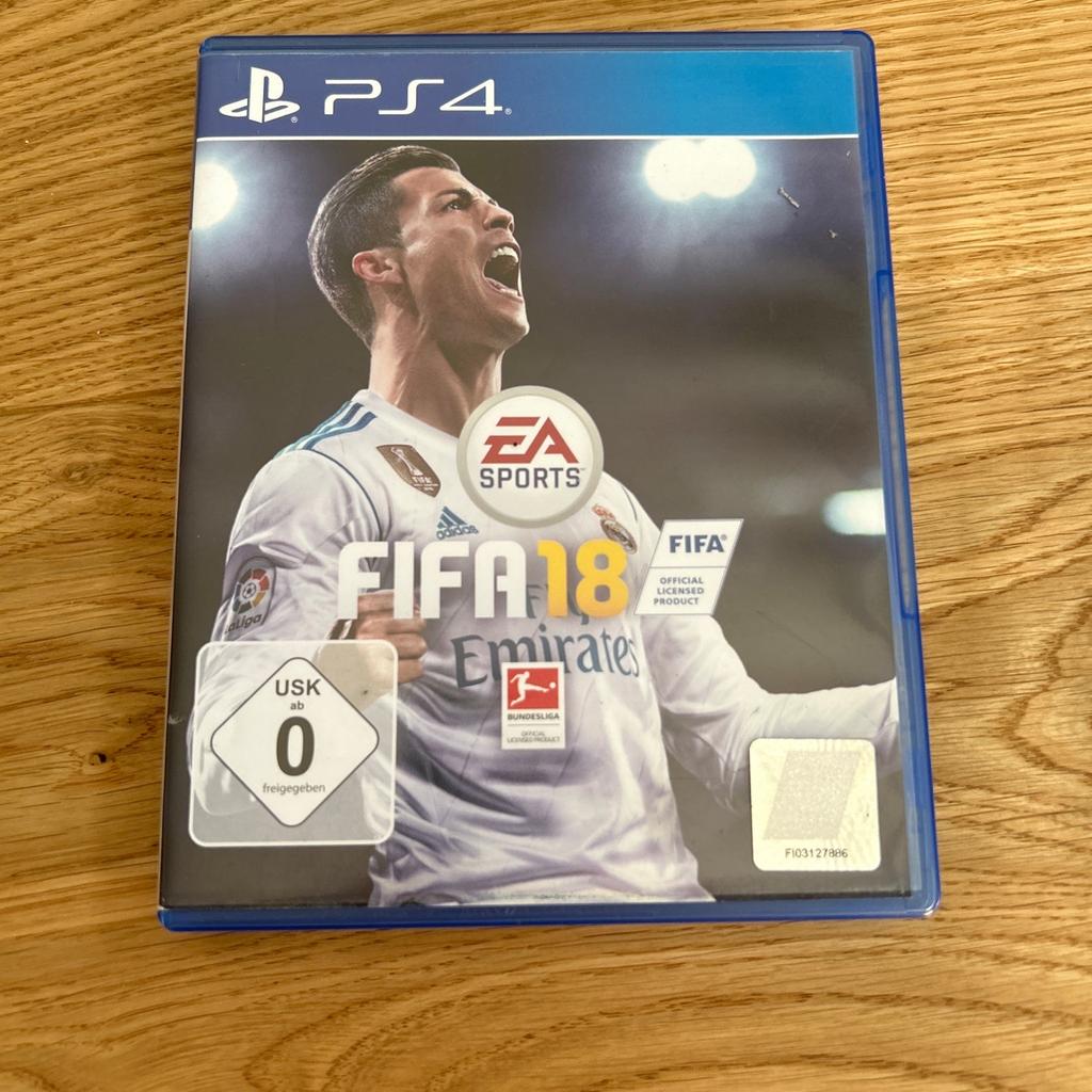 PS4 Fifa18 Spiel, in Göfis
