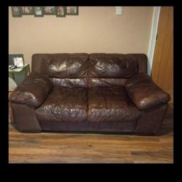 larger two seater sofa.
Still in good condition. Few signs of wear and tear but has a lot more life left in it

collection only m27 will need two people and a van to collect.