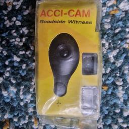acci cam for roadside accidents on a bus. New sealed obviously never used.