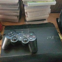 for sale is a ps3 with controller and 25 games. all in good working order. any questions please contact me.