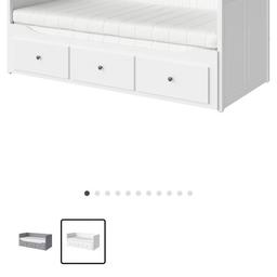 Day Bed from IKEA
Name - HEMNES
Description-
Day-bed frame with 3 drawers, white, 80x200 cm
Mattress included