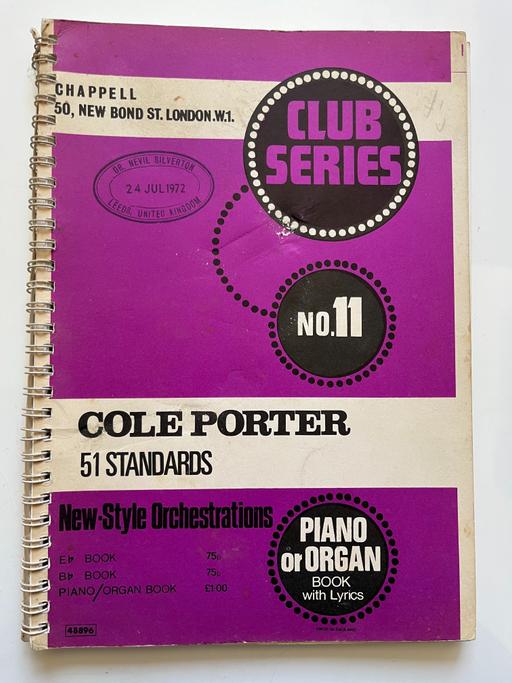 Buy & Sell North Yorkshire Harwood Dale - North Yorkshire - Photos for COLE PORTER - 51 STANDARDS SONGBOOK