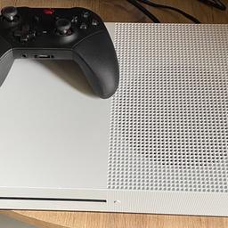 For sale is an Xbox One S 1TB console complete with Elite Series 2 controller.

Console is in perfect working order, has been cleaned out and new thermal paste applied. The console does have marks present with use and age, but nothing that affects its use. The Elite Series 2 controller is in perfect working order. There are marks presents on the controller present with age and use, but again nothing that affects its use, all controls function as they should. No accessories with the controller. Console power cable included.

£110 or best offer. Can post in needed.