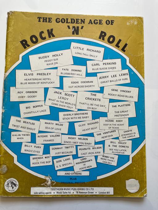 Buy & Sell North Yorkshire Harwood Dale - North Yorkshire - Photos for THE GOLDEN AGE OF ROCK N ROLL SONGBOOK