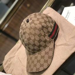Men’s Gucci cap bran. New message before buying plz