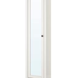 HEMNES
Hochschrank mit Spiegeltür, weiß, 49x31x200 cm

Schrank ist neu, noch im Karton, wurde nie ganz ausgepackt.