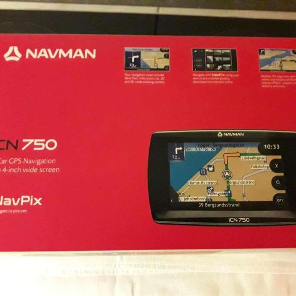 Verkaufe Navigationssystem Navman ICN750 in ungebrauchtem und originalverpacktem Zustand.