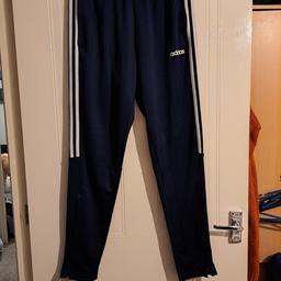 Adidas navy blue joggers 
only worn a handful of times