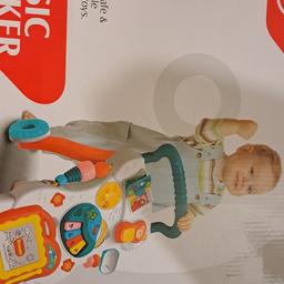 walker , hardly used . great for babies 6 months. my baby loved it. comes with box. no longer need it.  collection only