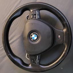 Verkaufe hiermit ein BMW M-Lenkrad mit Schaltwippen und Airbag