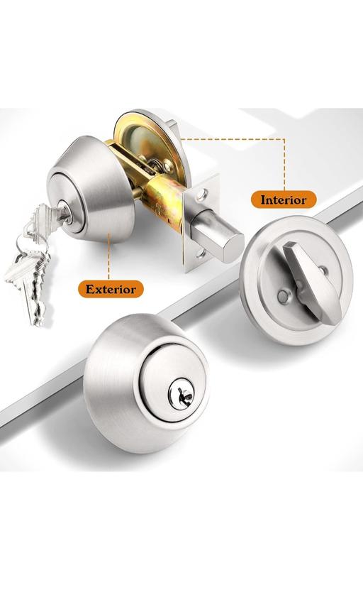 Buy & Sell Healey Rochdale - Photos for Probrico Single Cylinder Deadbolt, Satin Nick