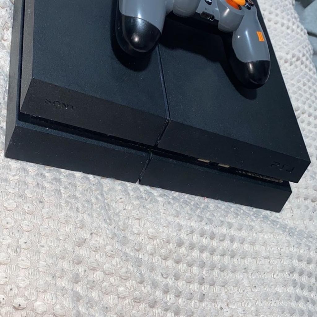 PlayStation 4 500gb

Few slight marks on console but does not effect the gameplay. Console runs as it should. Comes with limited edition Call of duty Black ops 3 controller. Also comes with power lead, HDMI and controller charger. Selling due to getting a PS5.