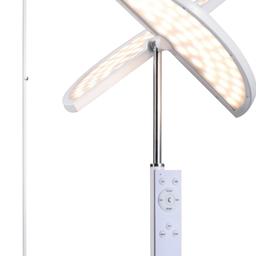 Linkind LED Floor Lamp Remote Control 2400lm, 24W White Torchiere 5 Color Temperatures, Modern Butterfly Dimmable 70” Standing Lamp, Touch Control Uplighter for Living Room Bedroom Office Studio.