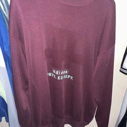 Adidas Vintage jumper. Some wear and not tag, but otherwise good quality (as pictured). Size XL