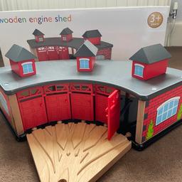 Train shed compatible with IKEA, John Lewis and Brio train sets
Suitable from age 3+
Collection only B32