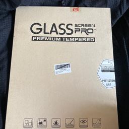 Here I have 2 premium tempered glass screen protectors for the iPad Pro 2017 release. Screen size of 12.9inch £10 each.