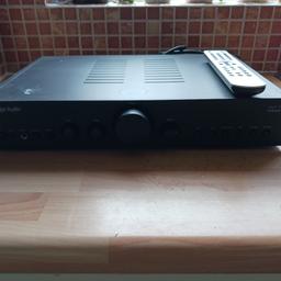 Cambridge Audio 340A SE Integrated Amplifier. ,works how it should, has scratches on the top, remote is missing the back