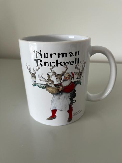 Buy & Sell North Yorkshire Harwood Dale - North Yorkshire - Photos for NORMAN ROCKWELL SANTA MUG