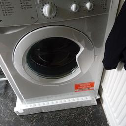 white Indesit washer brand new still in most of the packaging