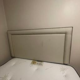 Double bed device with headboard to side drawers very solid brand-new it’s only been six months since I had it. Headboard is in very good condition. Collection only