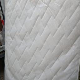 new wrapped half price double miracoil double sided silentnight mattress, free local delivery