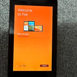 Amazon Kindle Fire 7 Tablet (7th Gen) 8GB | Wi-Fi | 7-Inch Display

Hardly been used 
Works as an iPad a-swell 
Collection only 
Have got 2 of these available £30 each